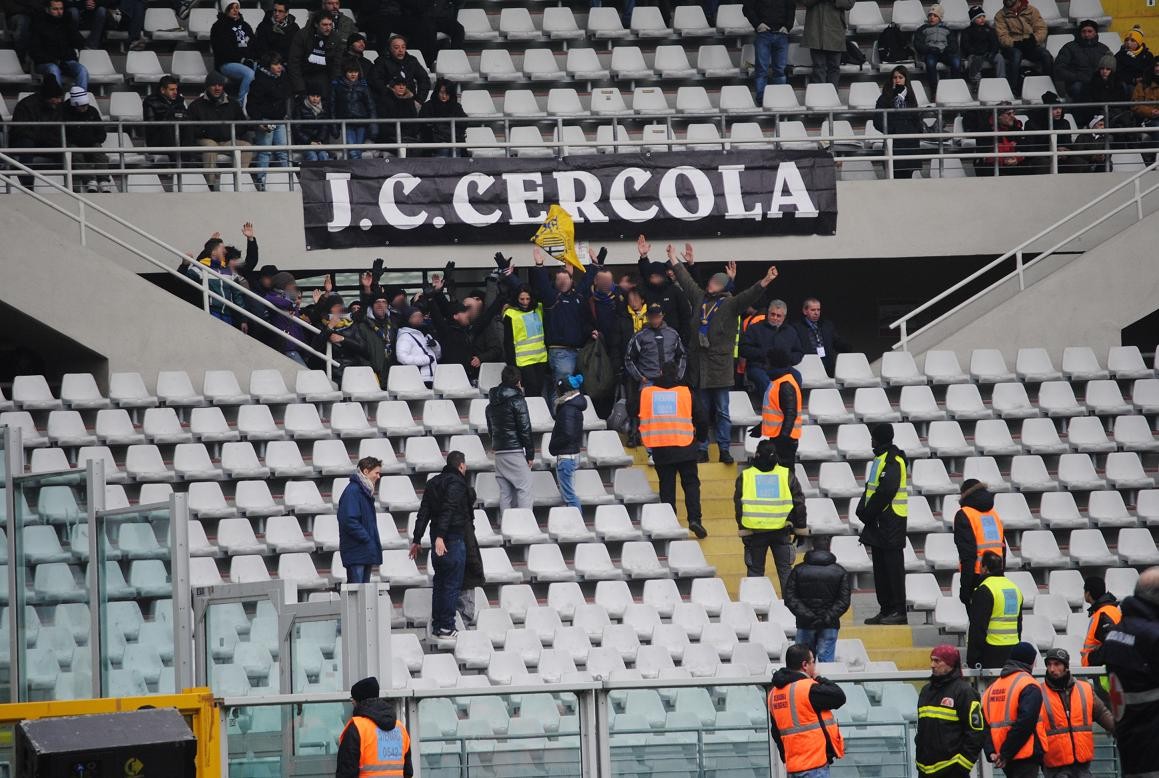 Juventus-Parma: ingresso nel settore NON tesserati.